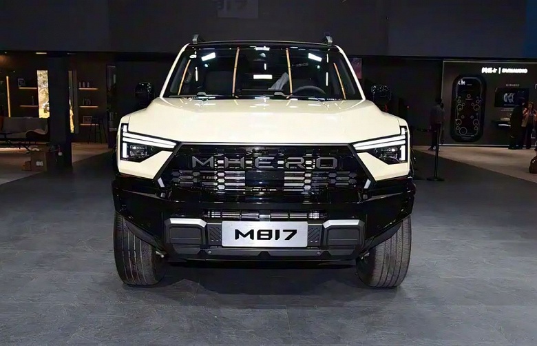 Представлен очередной &laquo;китайский Hummer&raquo; M-Hero&nbsp;M817: рама, полный привод, 686 л.с. и 1365 км на баке бензина за 302 тыс. юаней (3,35 млн рублей)